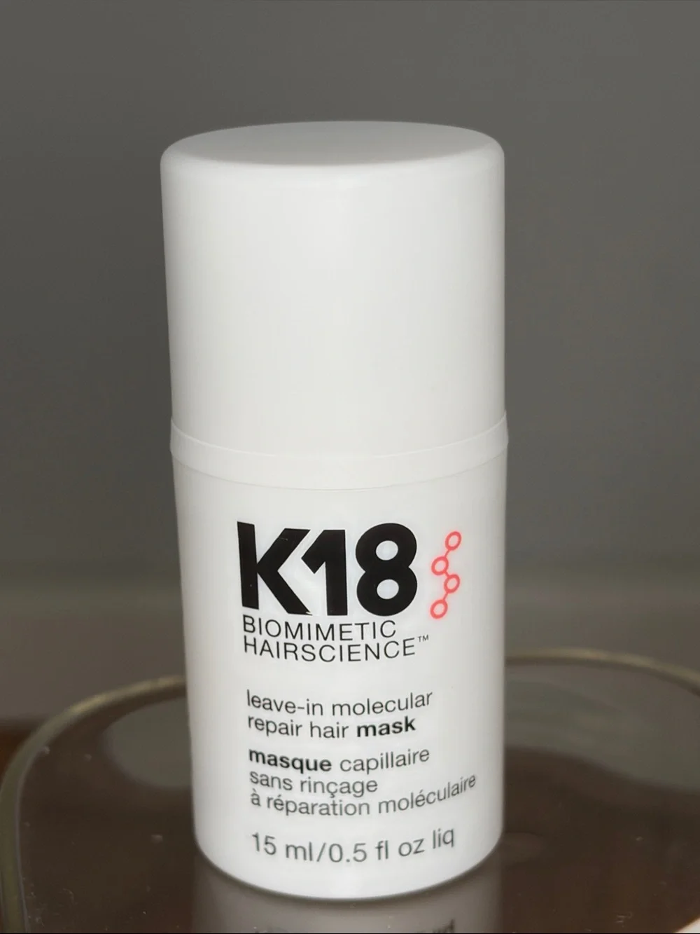 White Leave-In Molecular Repair Hair Mask - 15 ml